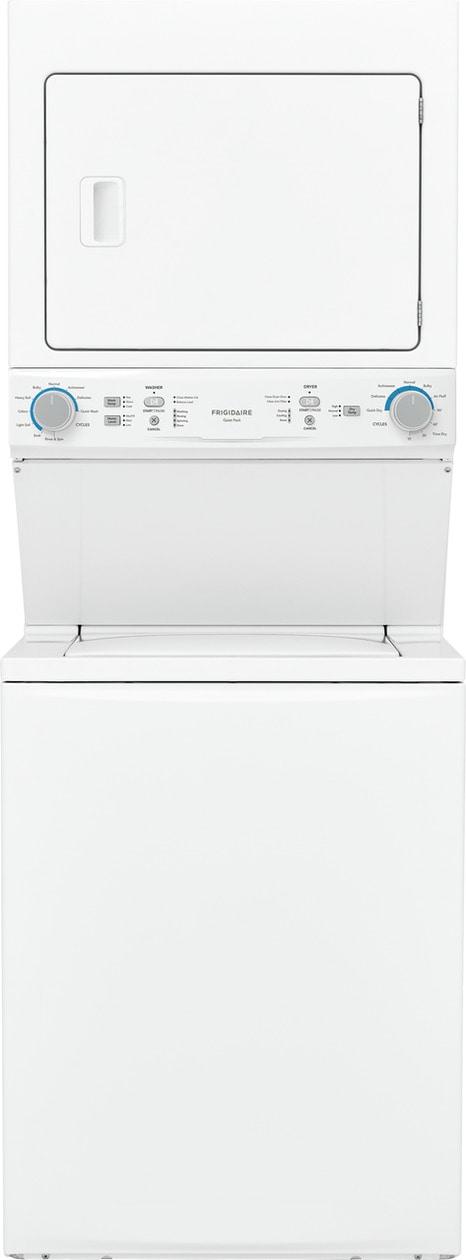 frigidaire gallery series commercial heavy duty stackable washer & dryer