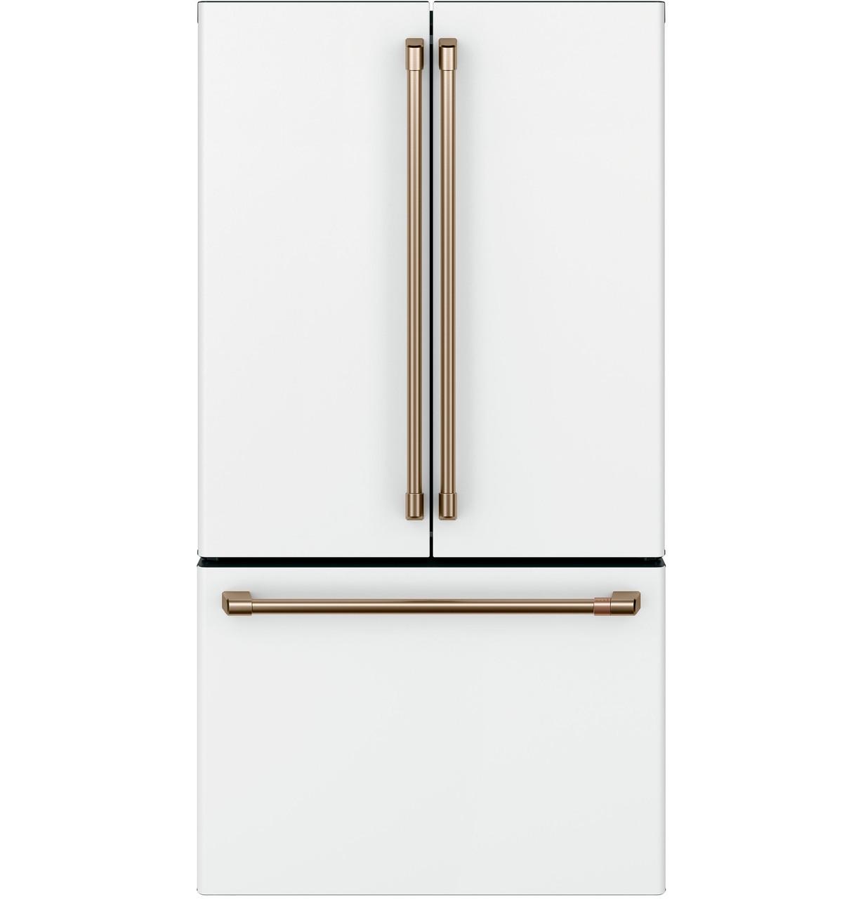 cafe refrigerator stainless steel