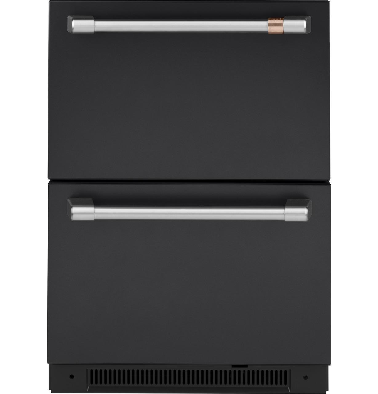 cafe cde06rp 5.7 cu ft built in dual drawer refrigerator