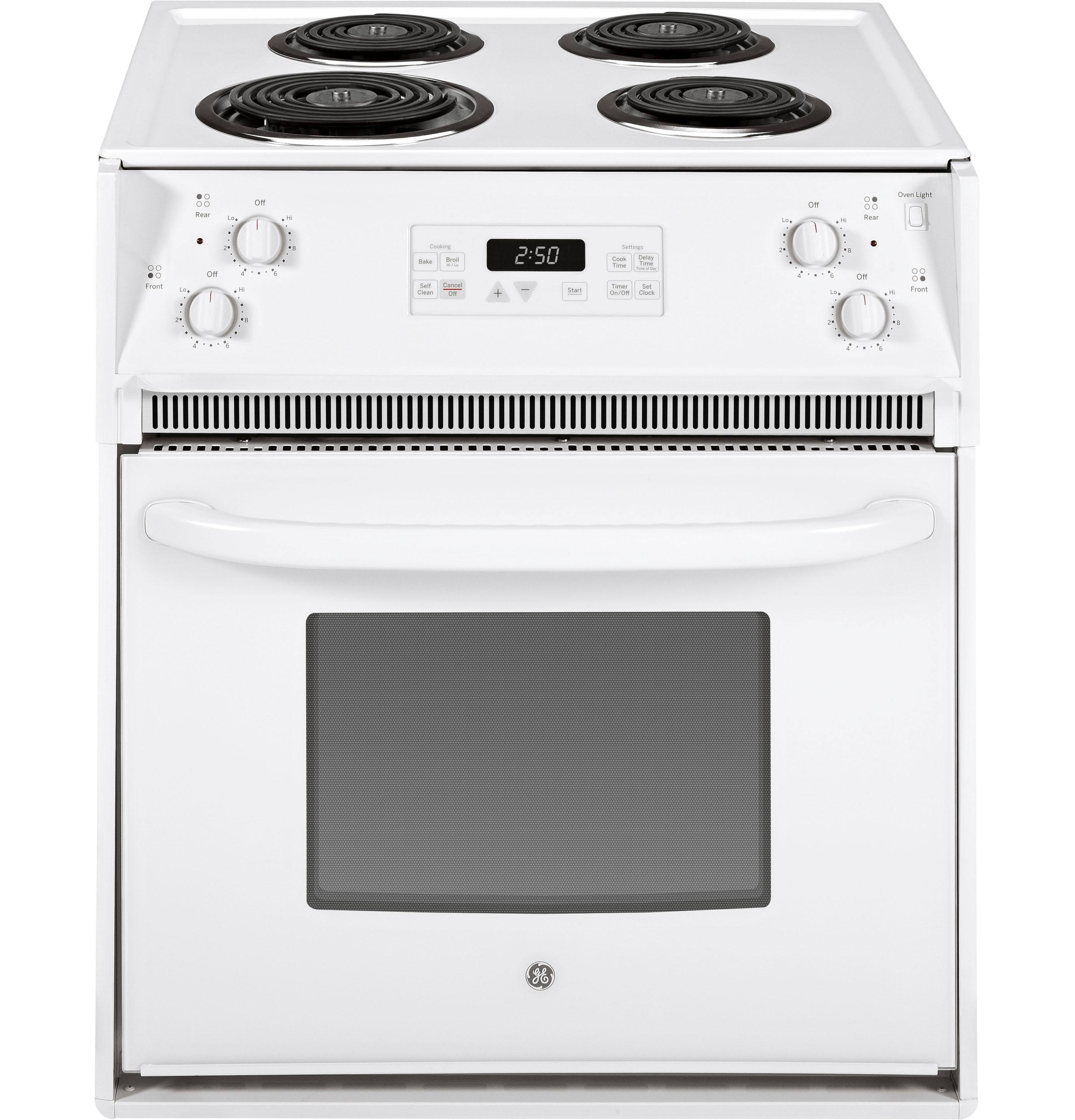 Ge electric stove deals white