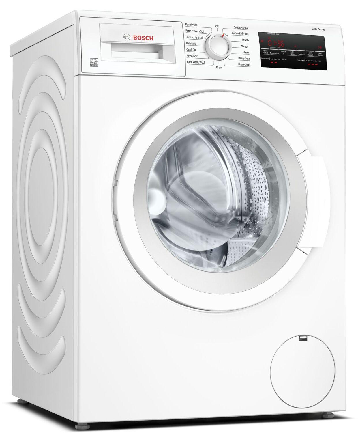 BOSCH 300 Series Compact Washer 1400 rpm - WGA12400UC