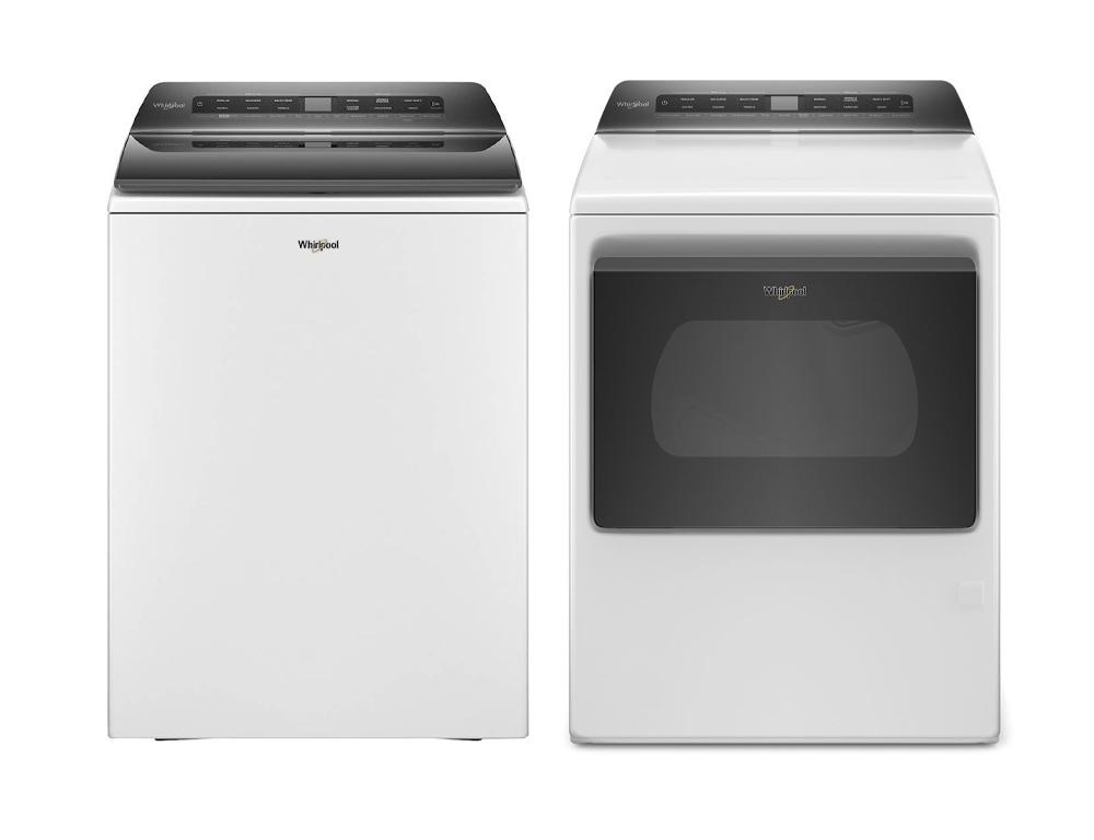 whirlpool stainless washer and dryer